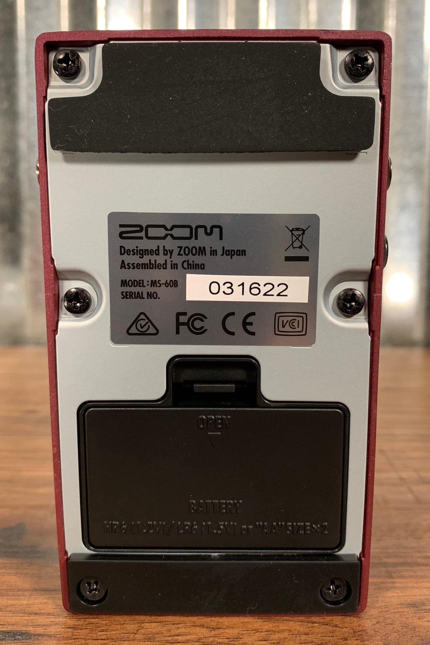 Zoom MS-60B MulitStomp Programmable Bass Guitar Effect Pedal