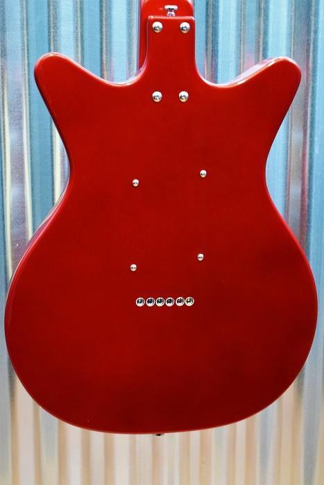 Danelectro '59 Vintage 12 String Red Metallic Semi Hollow Electric Guitar #7492