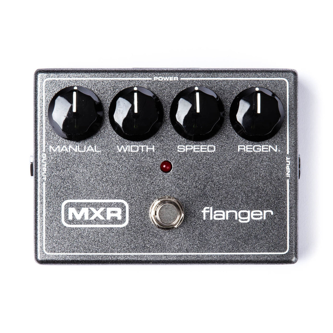 Dunlop MXR M117R Flanger Guitar Effect Pedal & Power Supply + 2 FREE Warwick Patch Cables