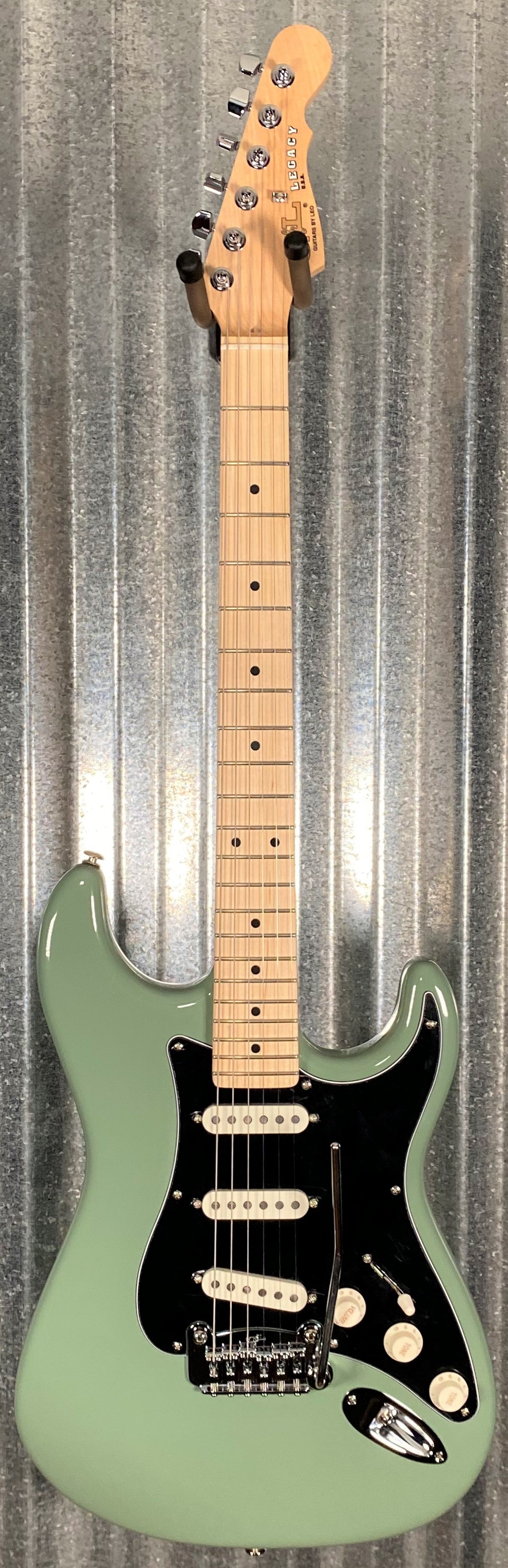 G&L USA Legacy Macha Tea Guitar & Case #5178
