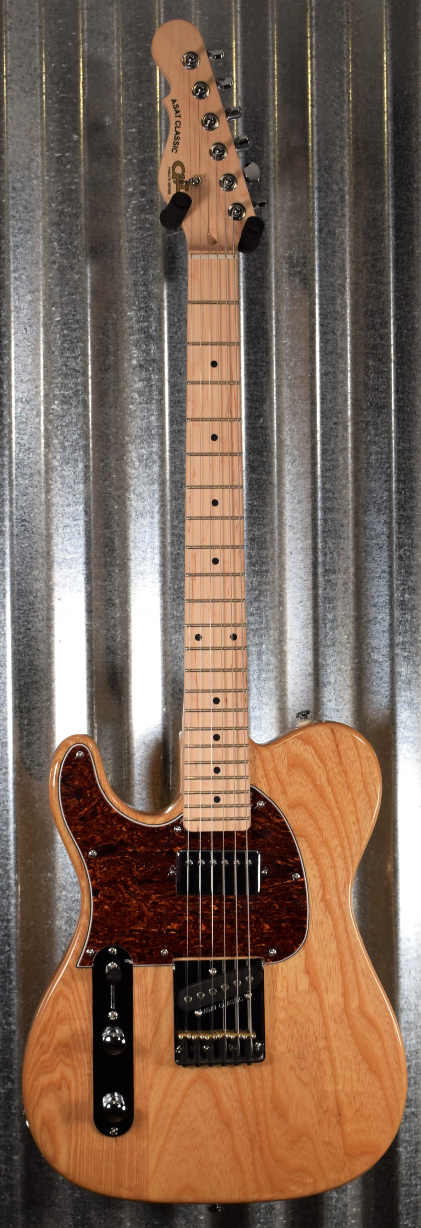 G&L Tribute ASAT Classic Bluesboy Natural Gloss Guitar Left Hand #2979 Demo