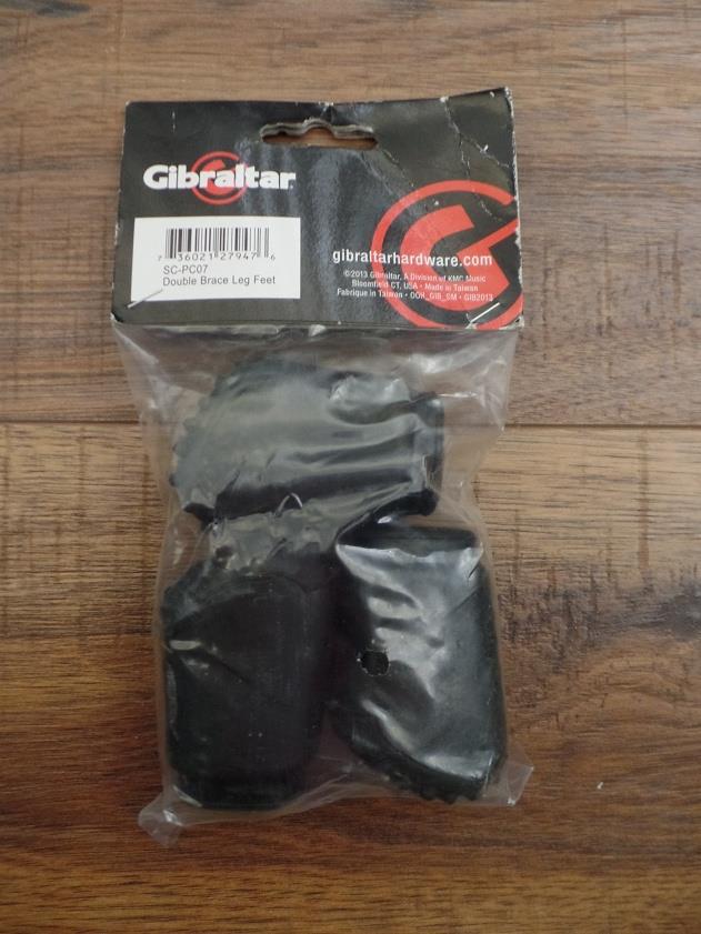 Gibraltar SC-PC07 Double Brace Leg Feet Rubber *