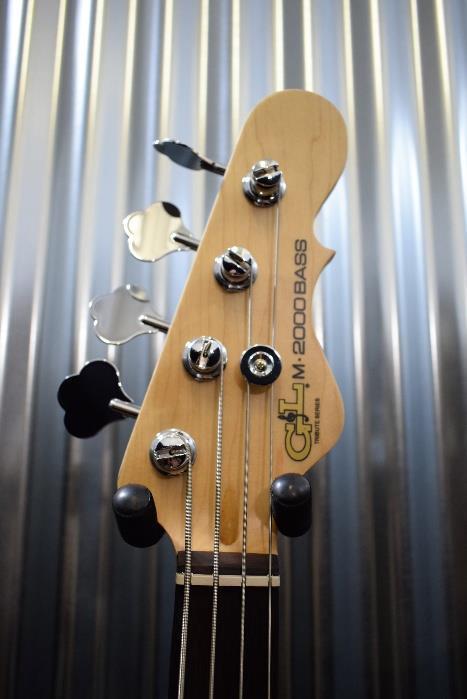 G&L Tribute M-2000 4 String Bass Blueburst 3 Band Active EQ - M2000 #8536