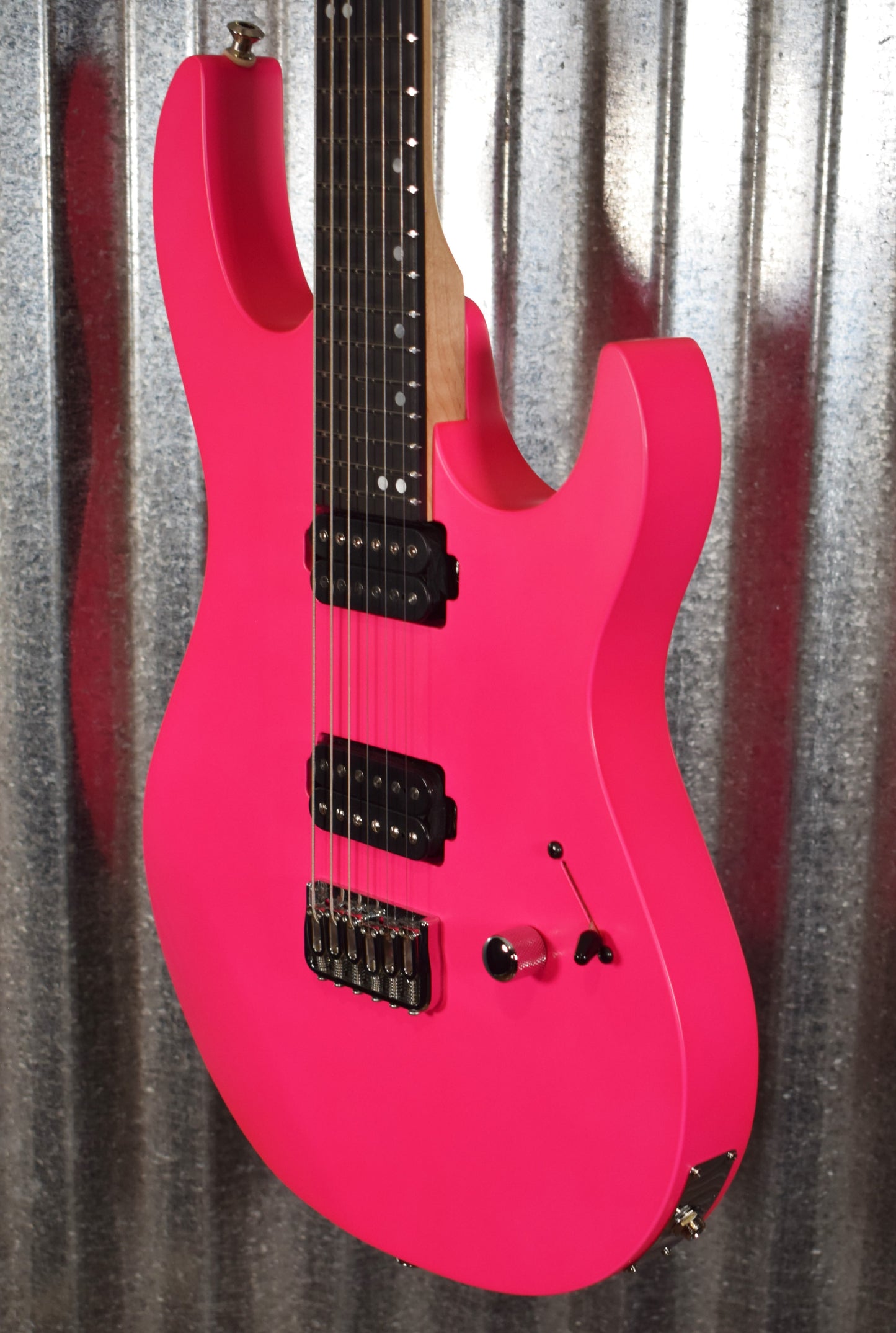 Kiesel Guitars A6H Aries 6 Hot Pink Guitar & Bag #5335 Used