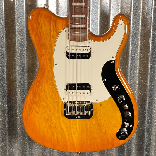 G&L USA CLF Research Espada HH Honeyburst Guitar & TKL Case #8087