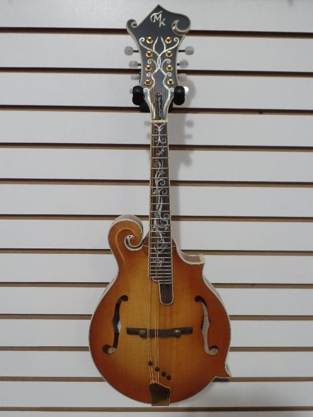 Michael Kelly MKLDFAVS Legacy Dragonfly Flame F Style Mandolin Blemish #0160