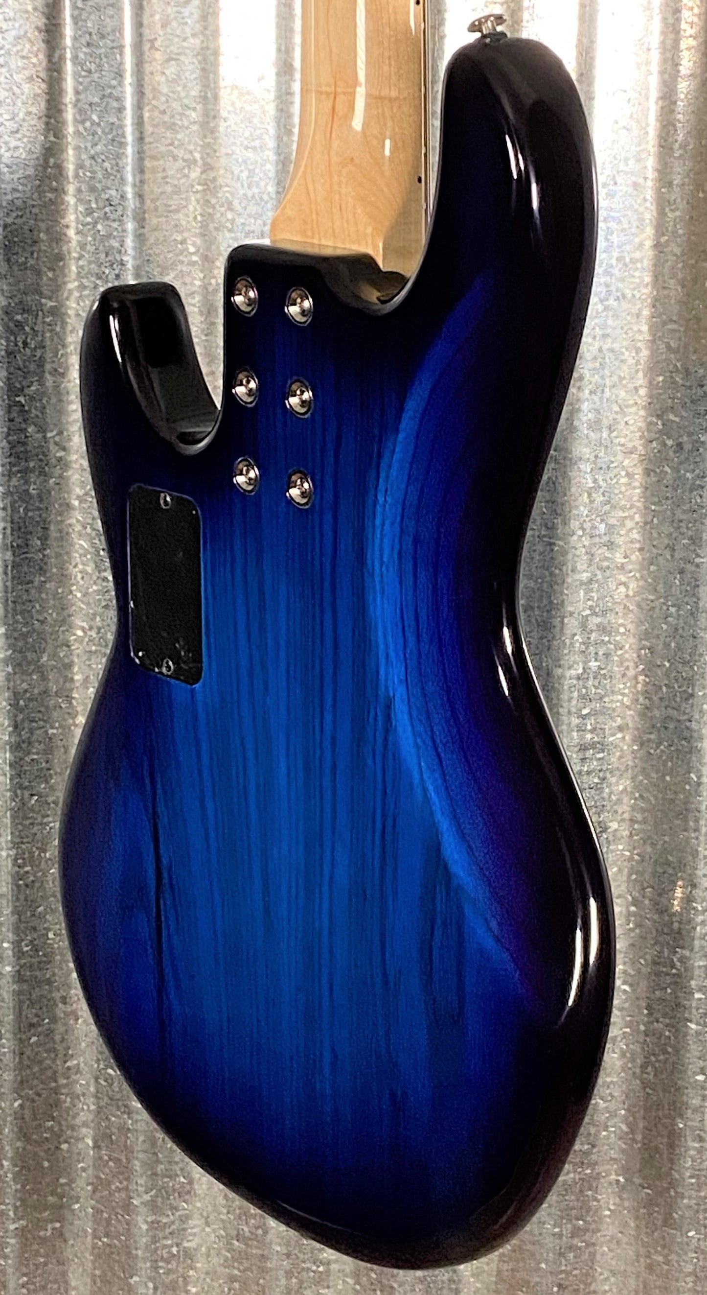 G&L USA CLF L-2500 S750 Blueburst 5 String Bass & Case #4132