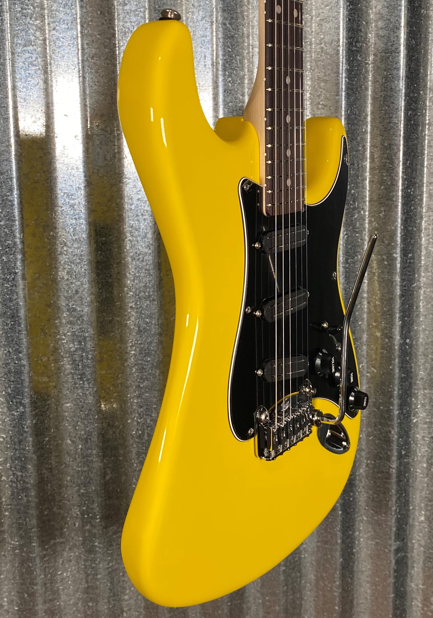 G&L USA Legacy Special Yellow Fever Guitar & Case #5173