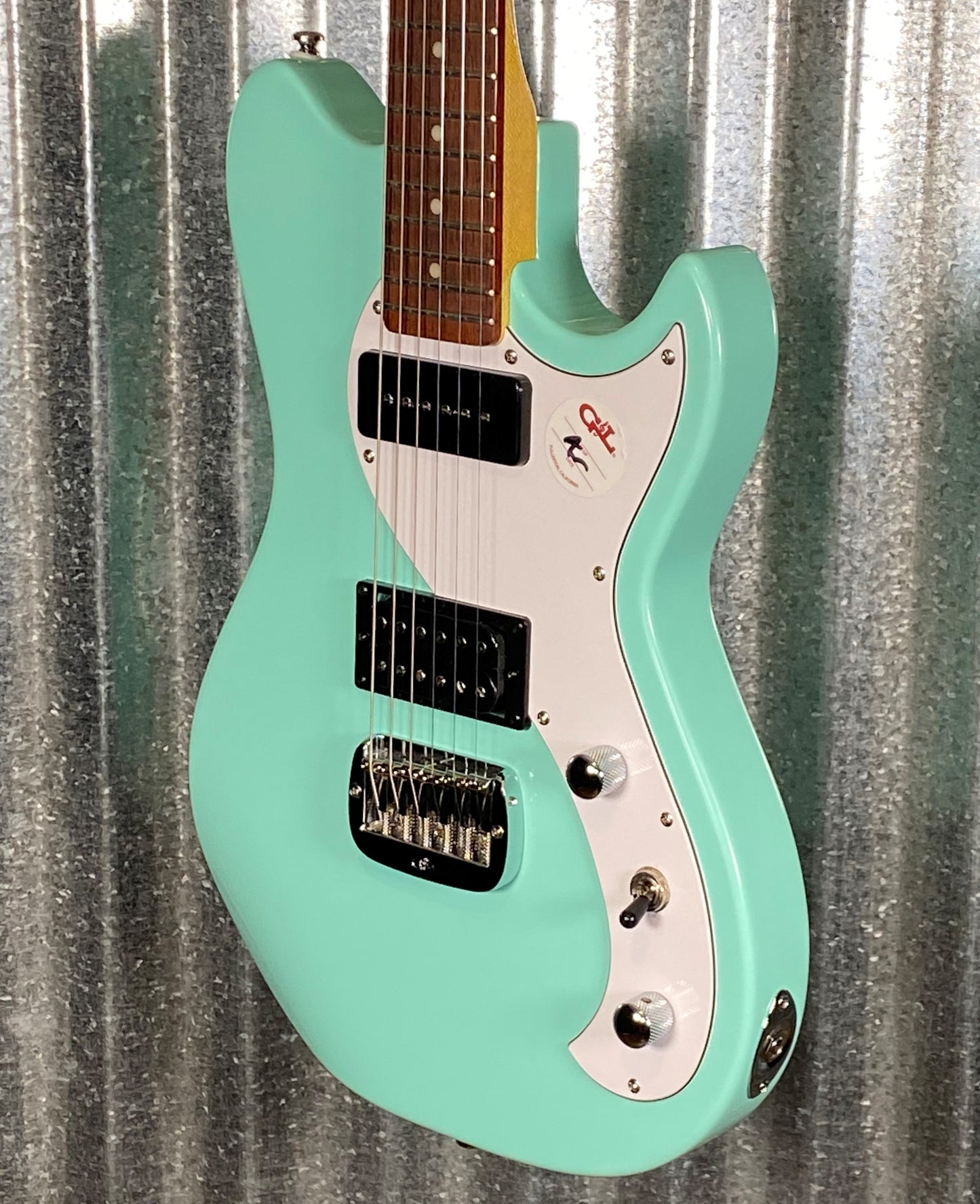 G&L Tribute Fallout Mint Green Guitar #3085