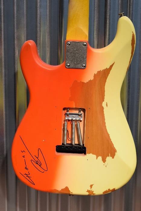 Vintage Guitars Icon V6MRHDX Thomas Blug Signature Summer of Love Guitar & Case