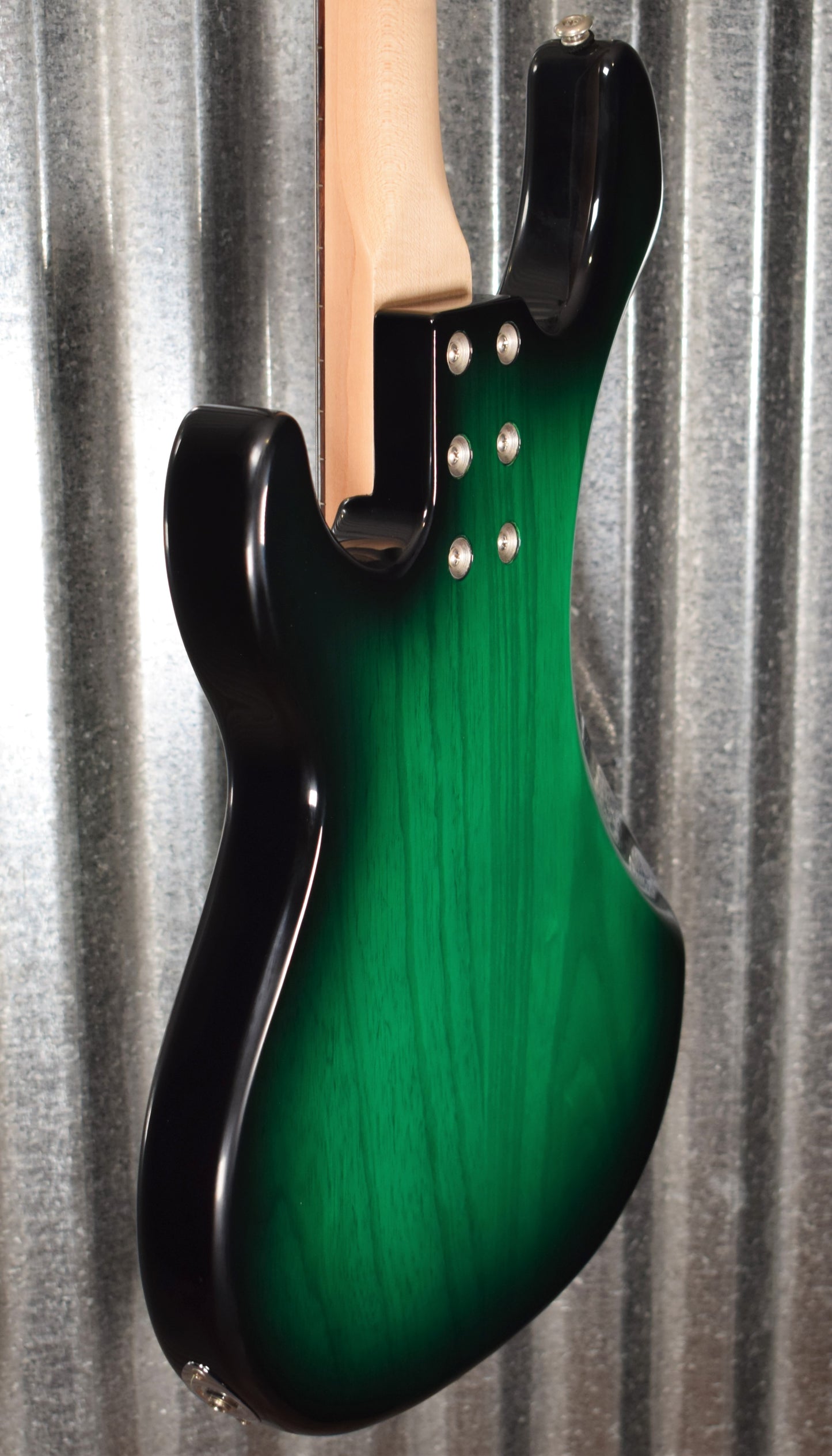 G&L USA Kiloton 5 String Bass Greenburst & Case 2020 #0173