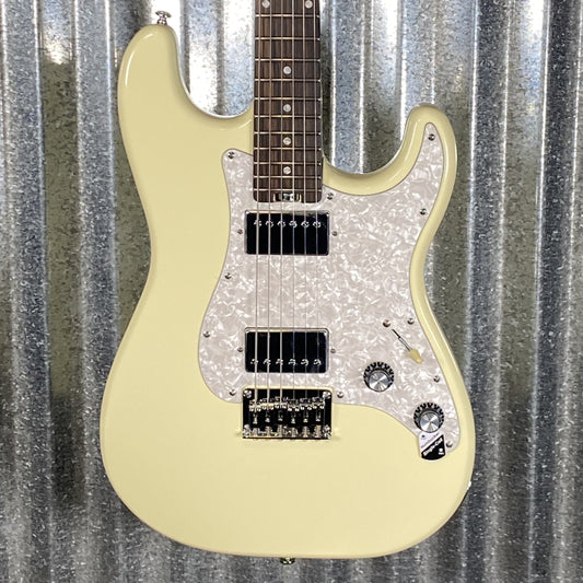 Schecter Jack Fowler Traditional HT HH Hardtail Ivory Roasted Neck Guitar #0289