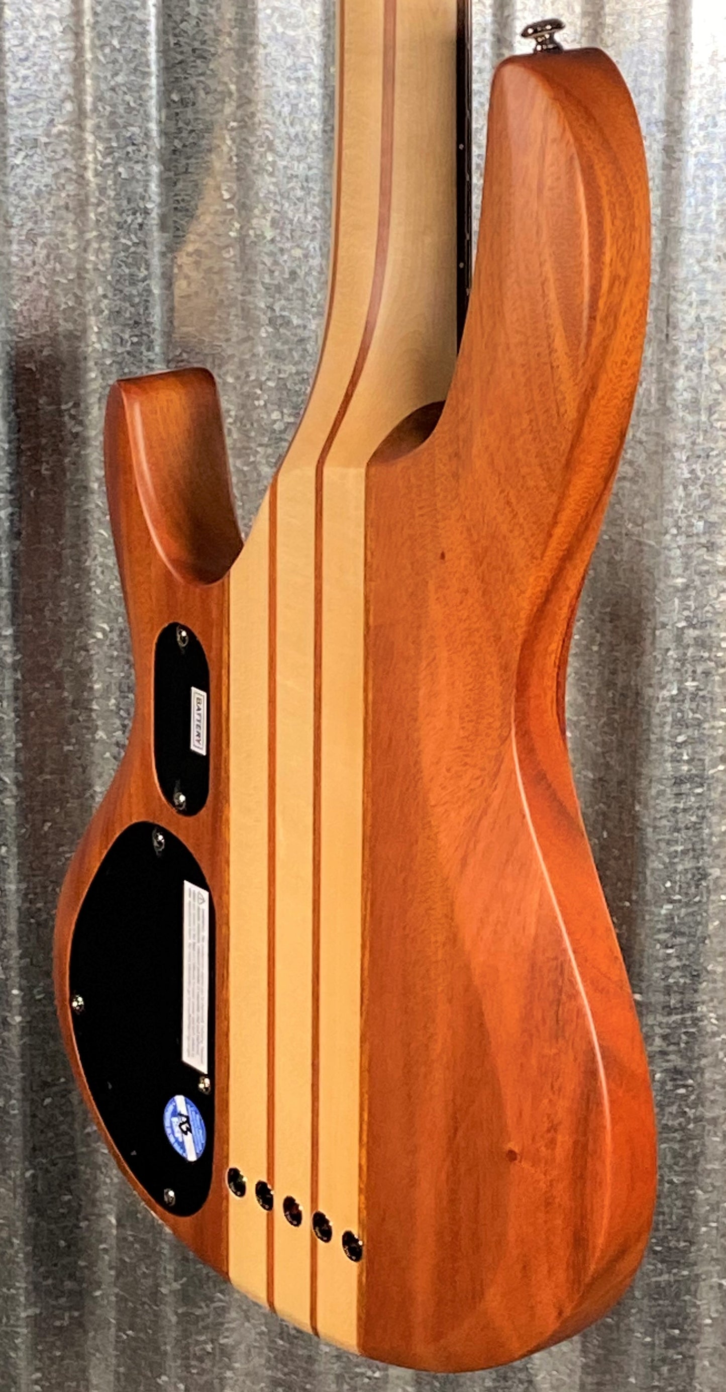 ESP LTD B-5E Mahogany Natural Satin 5 String Bass #1894