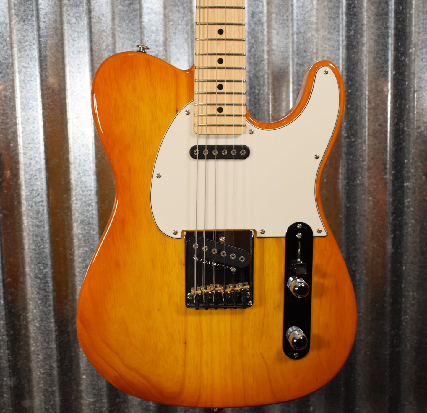 G&L USA ASAT Classic Honeyburst Maple Satin Neck Guitar & Case #5215