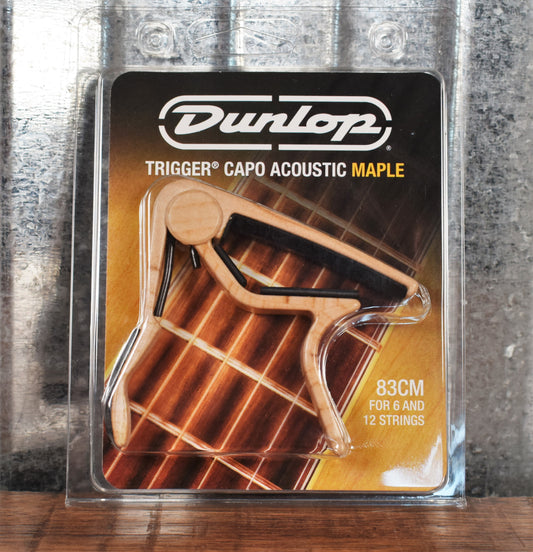 Dunlop Trigger 83CM Acoustic Guitar Capo Curved Maple