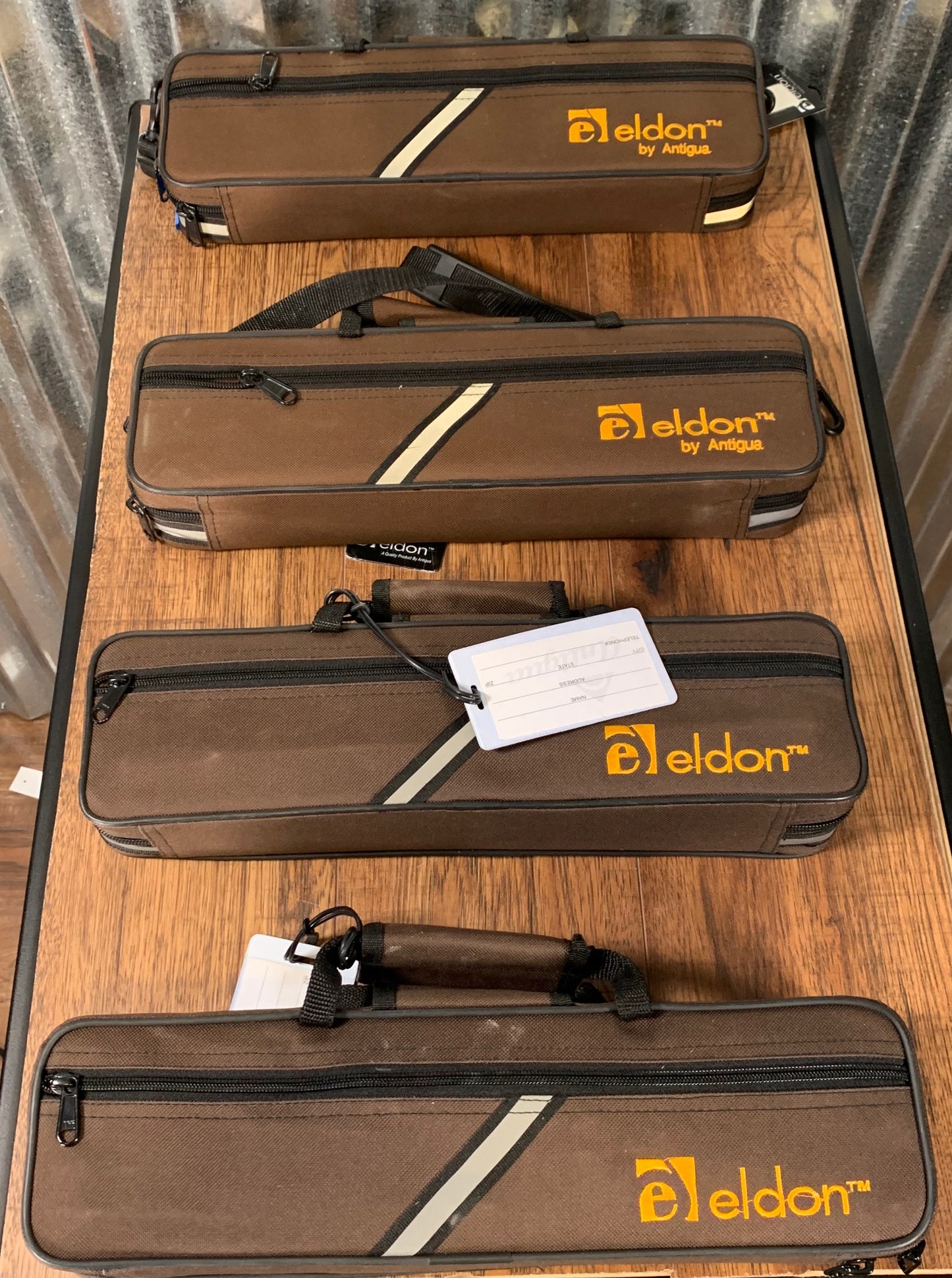 Eldon by Antigua ELF220 C Closed Hole Student Flute & Case Bundle 4 Pack Used