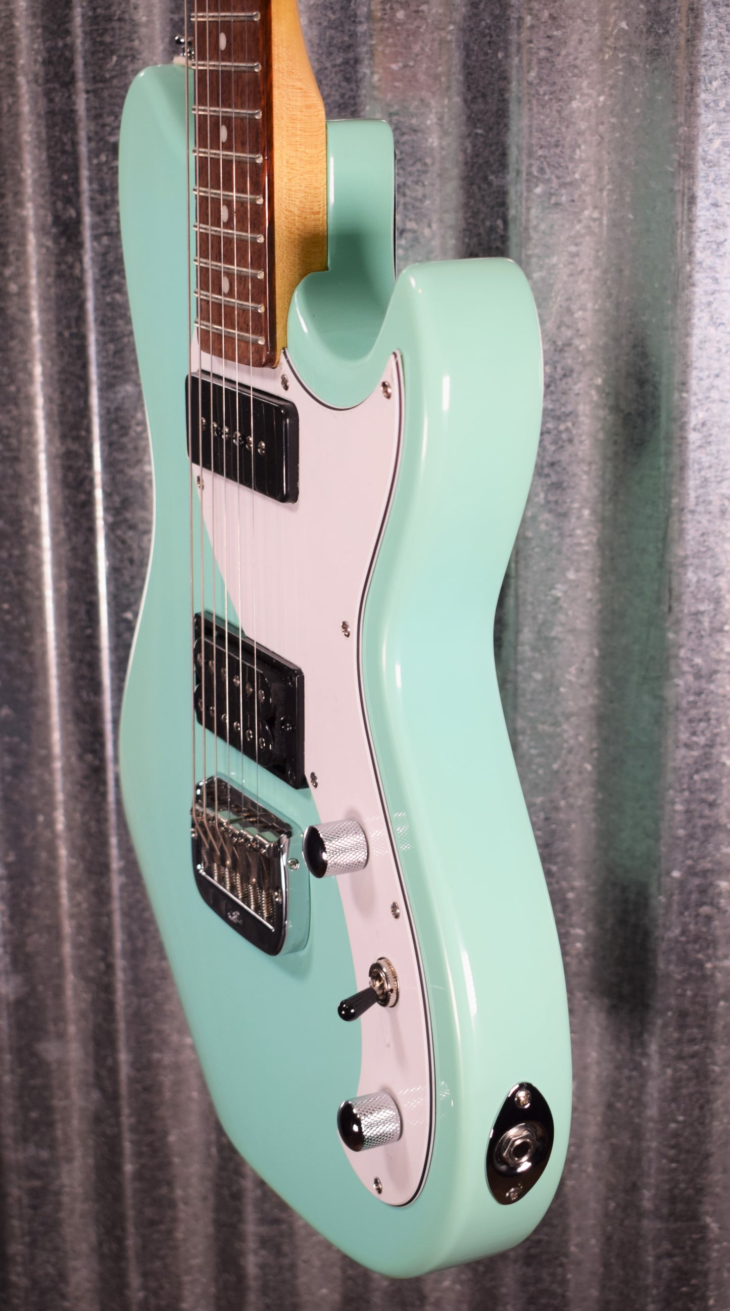 G&L Tribute Fallout Seafoam Green Guitar #5268 Demo