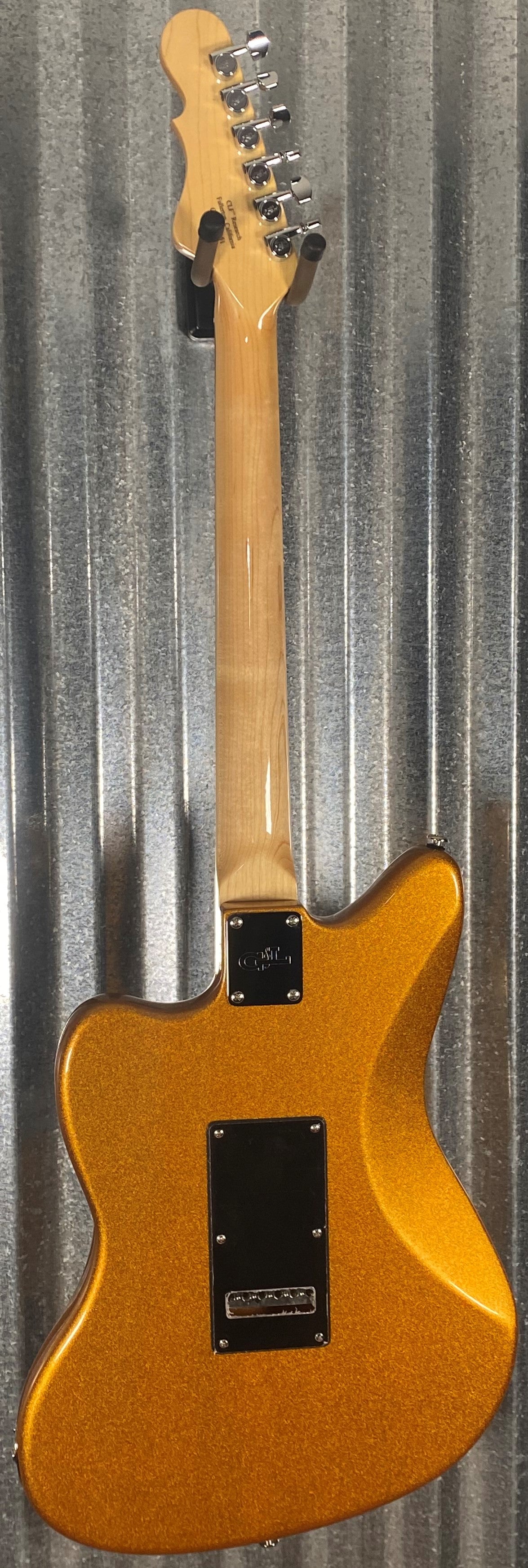 G&L USA CLF Research Doheny V12 Pharaoh Gold Guitar & Case #7151