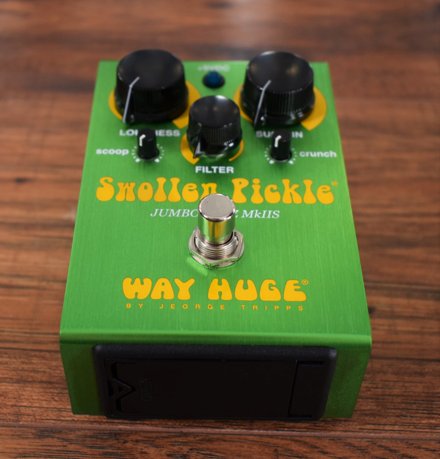 Dunlop Way Huge Electronics WHE401S Swollen Pickle Jumbo Fuzz MKIIS Guitar Effect Pedal