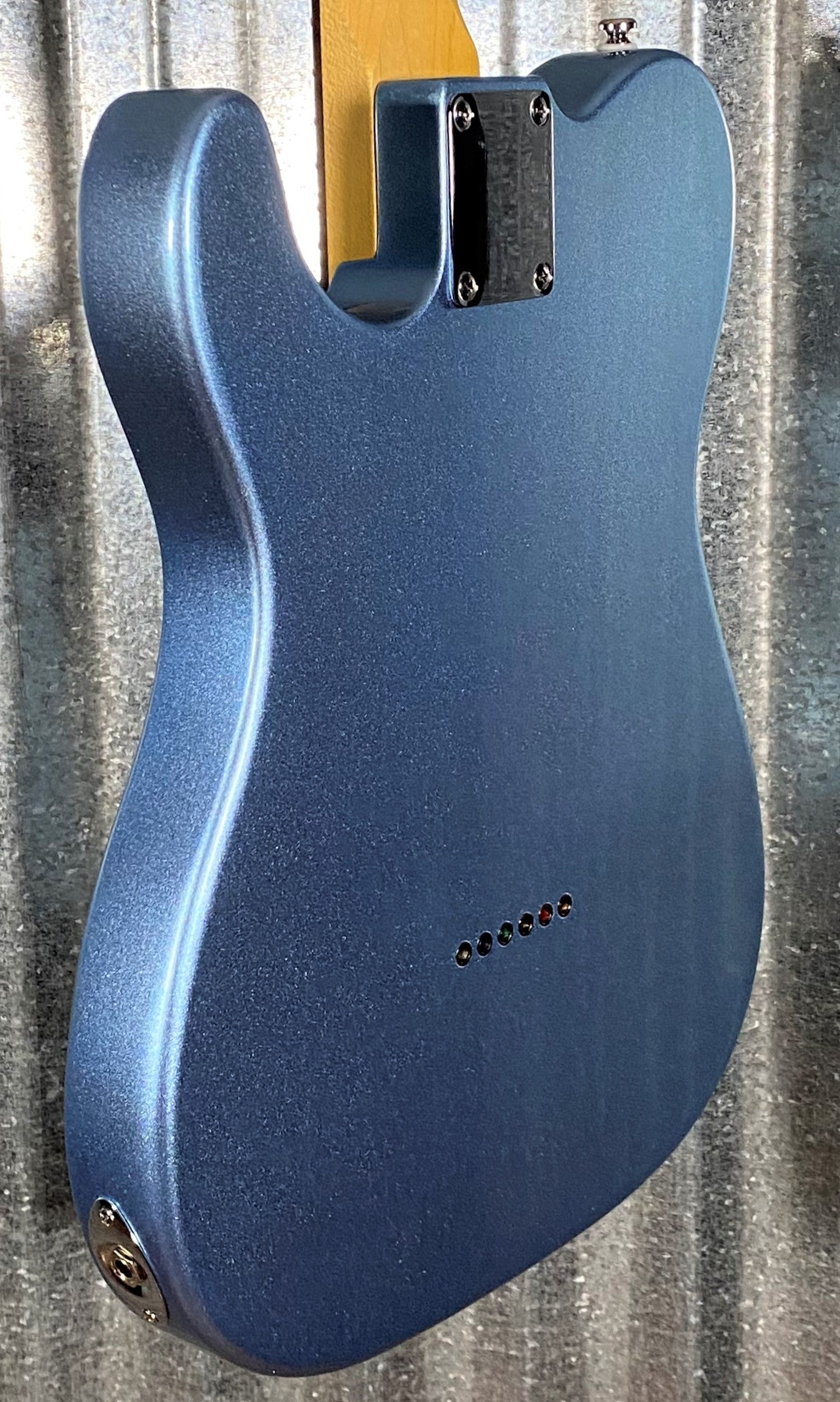 G&L Tribute ASAT Classic Bluesboy Lake Placid Blue Semi Hollow Guitar #6884