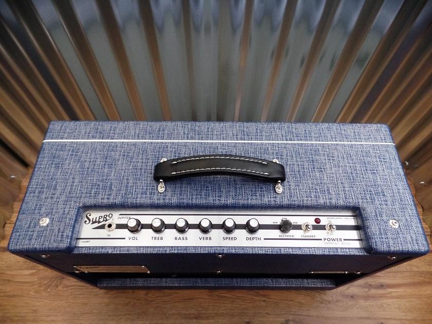 Supro USA 1668RT Jupiter All Tube 60/45/35 Watt 1x12 Combo Amplifier #0082