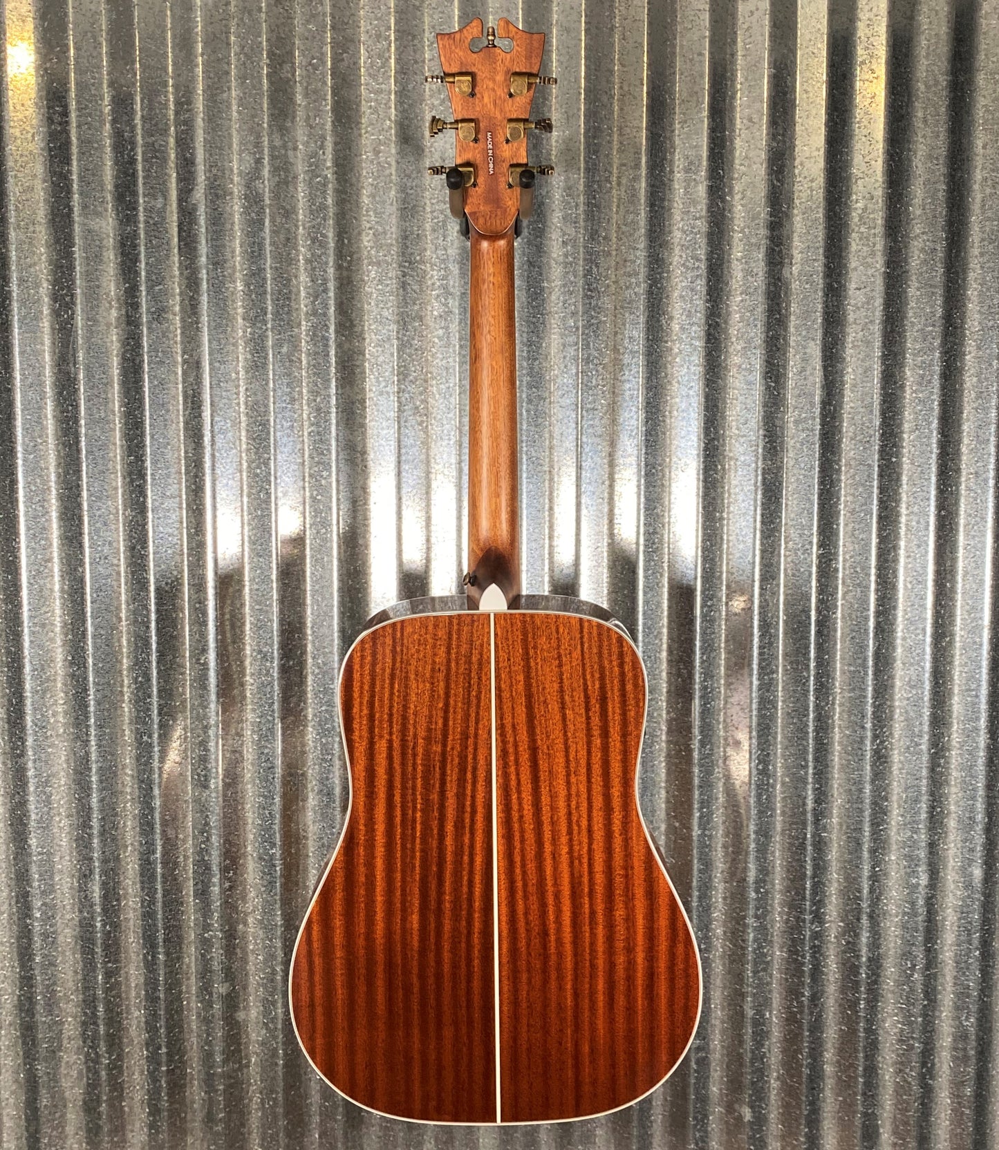 D'Angelico Premier Lexington Dreadnought E Iced Tea Burst Acoustic Electric Guitar #4081