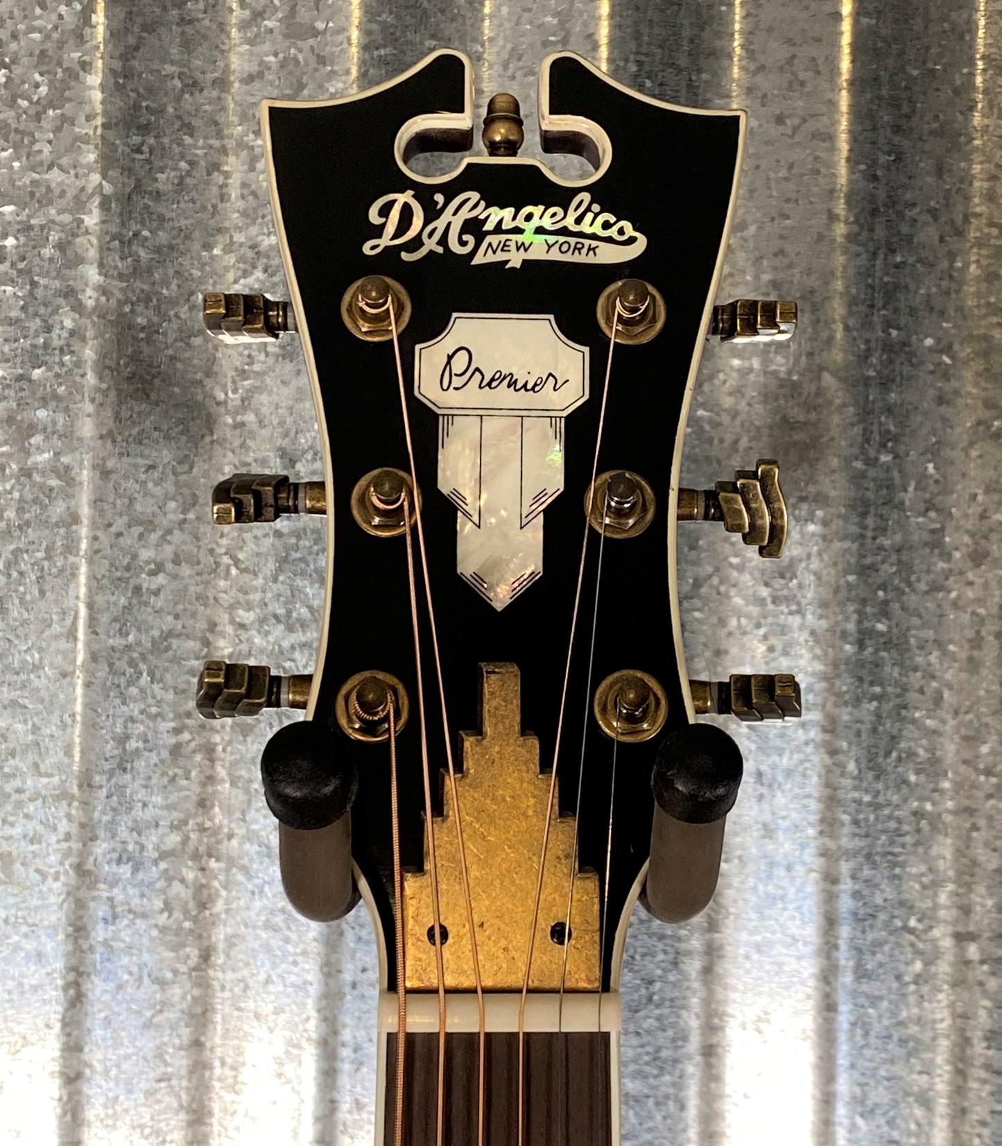 D'Angelico Premier Lexington Dreadnought E Iced Tea Burst Acoustic Electric Guitar #4081