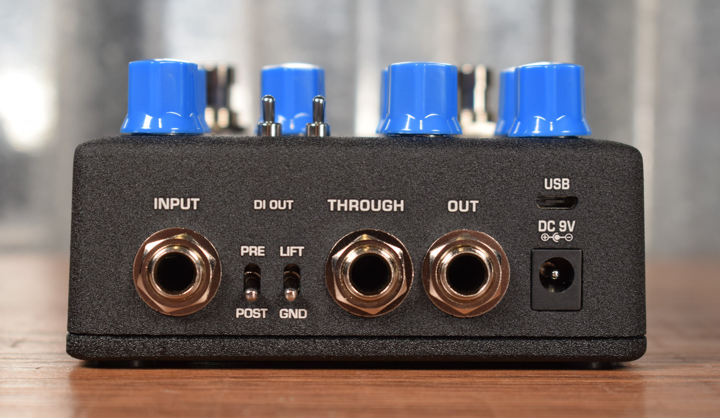 NUX NBP-5 Melvin Lee Davis Bass Preamp DI Cabinet Emulation & Tone Editing Effect Pedal