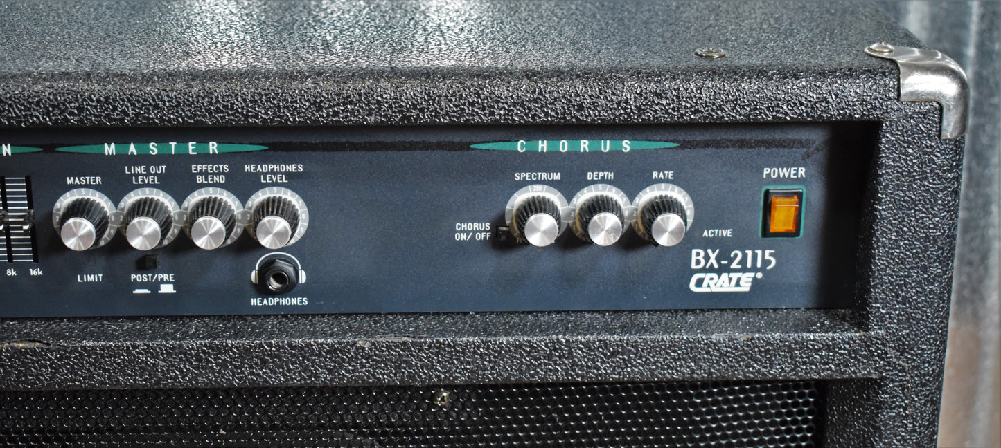Crate BX-2115 200 Watt Bass Amplifier Combo Used
