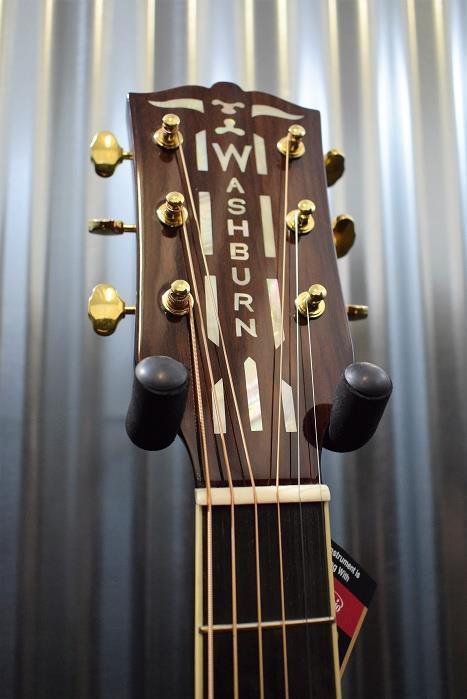 Washburn WSD5240STSK Solid Spruce Top Acoustic Guitar & Hardshell Case #0356