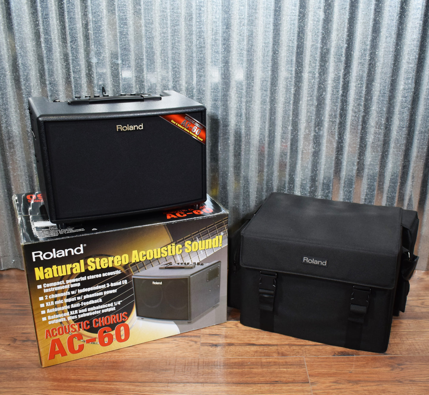 Roland AC-60 60 Watt 2x6.5" Chorus Acoustic Guitar Amplifier