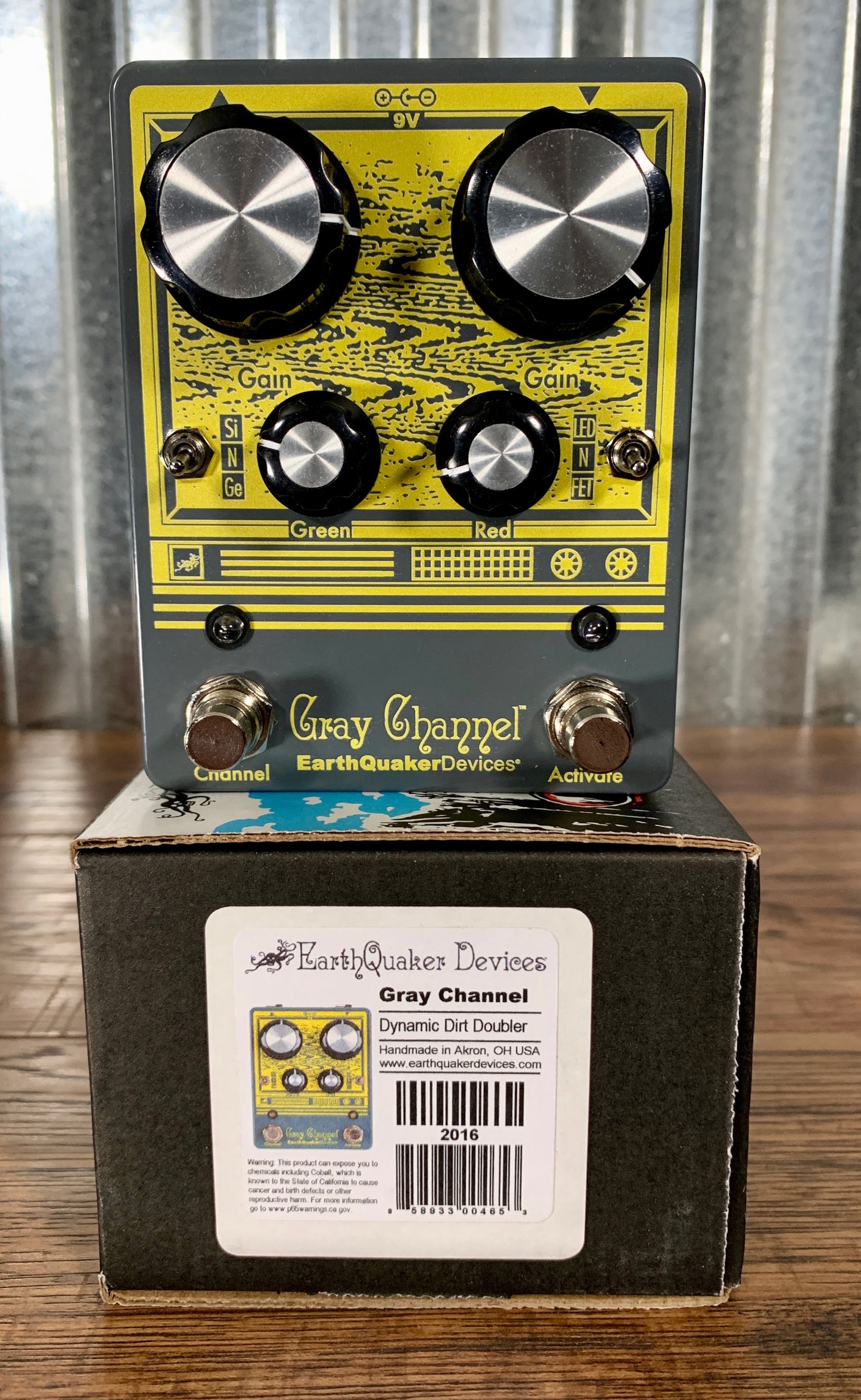 Earthquaker Devices EQD Gray Channel Dynamic Dirt Doubler Guitar Effect Pedal Demo