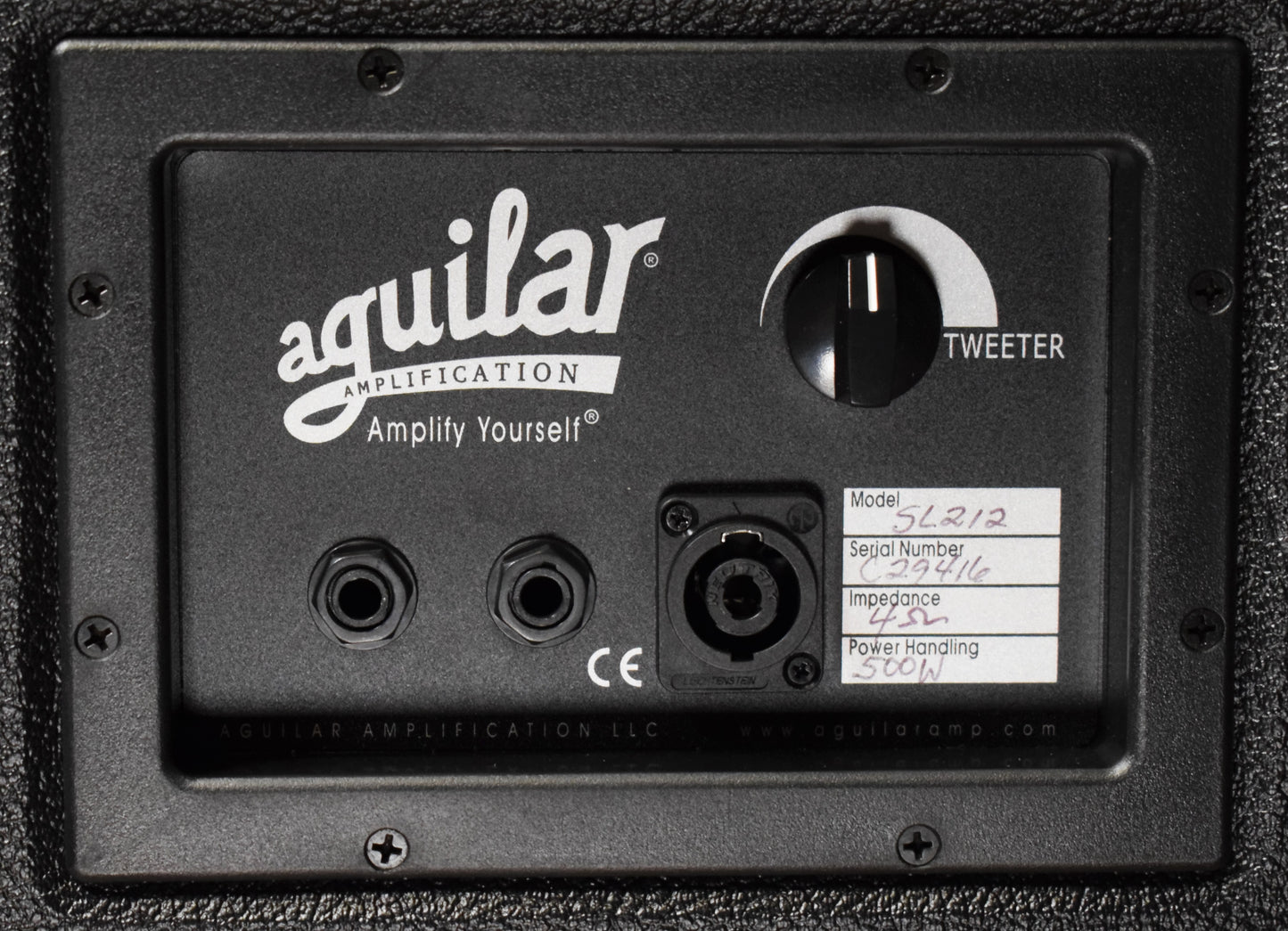 Aguilar SL212 4 ohm 2x12" Bass Amplifier Speaker Cabinet