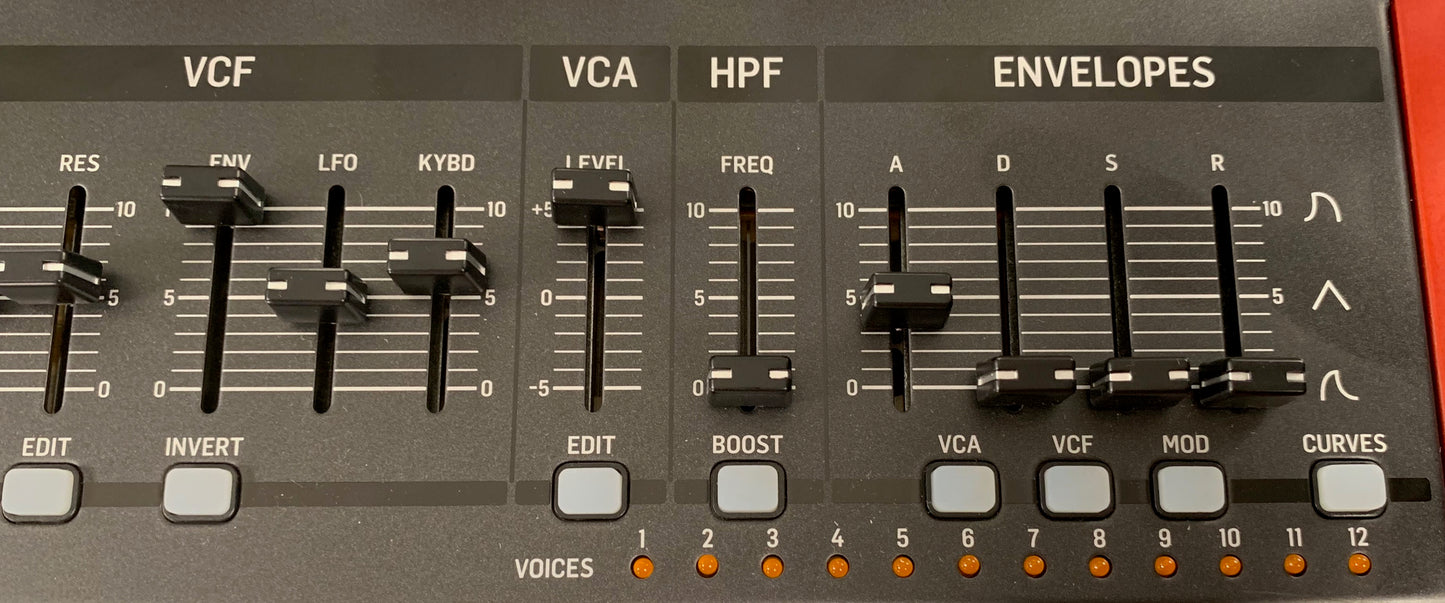 Behringer Deepmind 12 Voice Polyphonic Keyboard Synthesizer #1705 Used