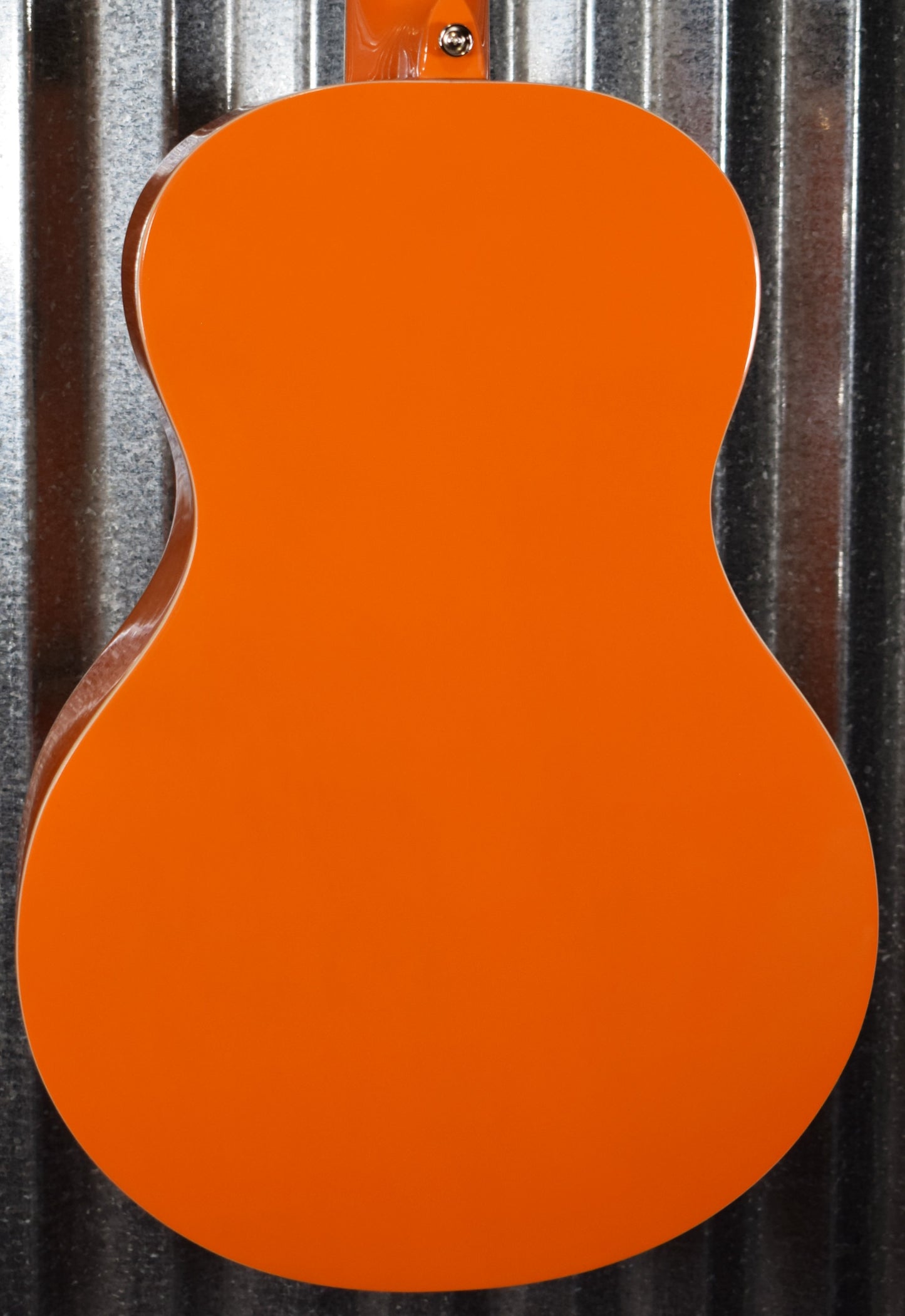 Ortega RGA-ORG Gaucho Acoustic Nylon String Parlor Orange Guitar & Bag #0039
