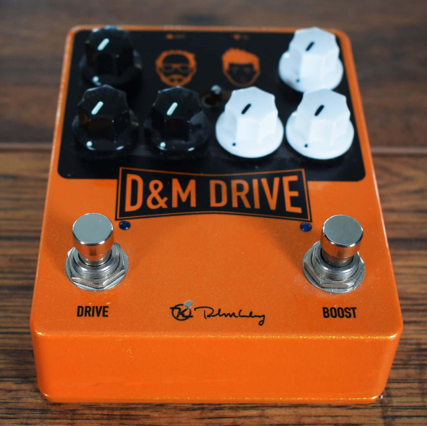 Keeley D&M Drive Overdrive Boost Guitar Effect Pedal Used