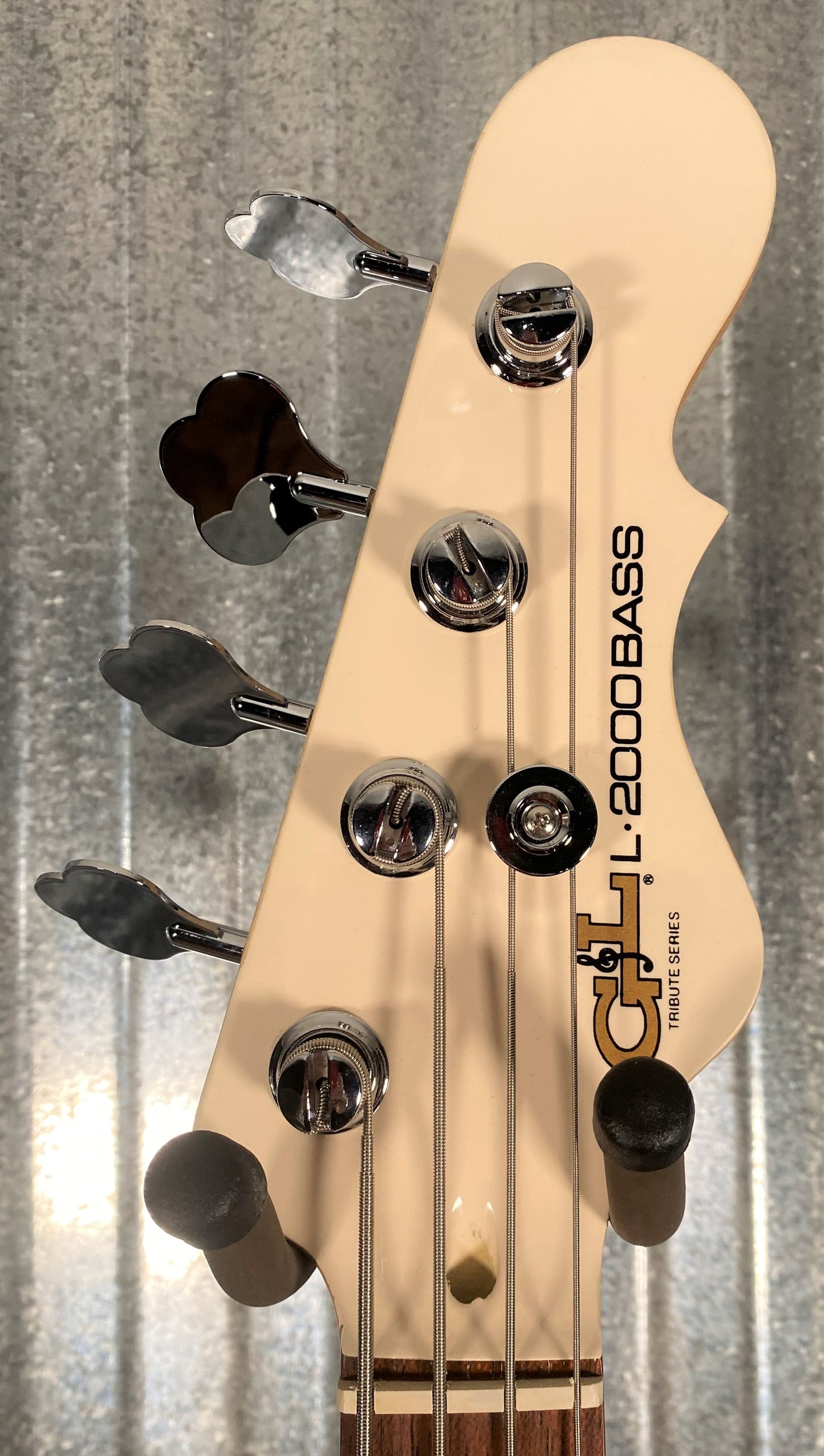 G&L Tribute L-2000 4 String Bass Olympic White Blem #6721