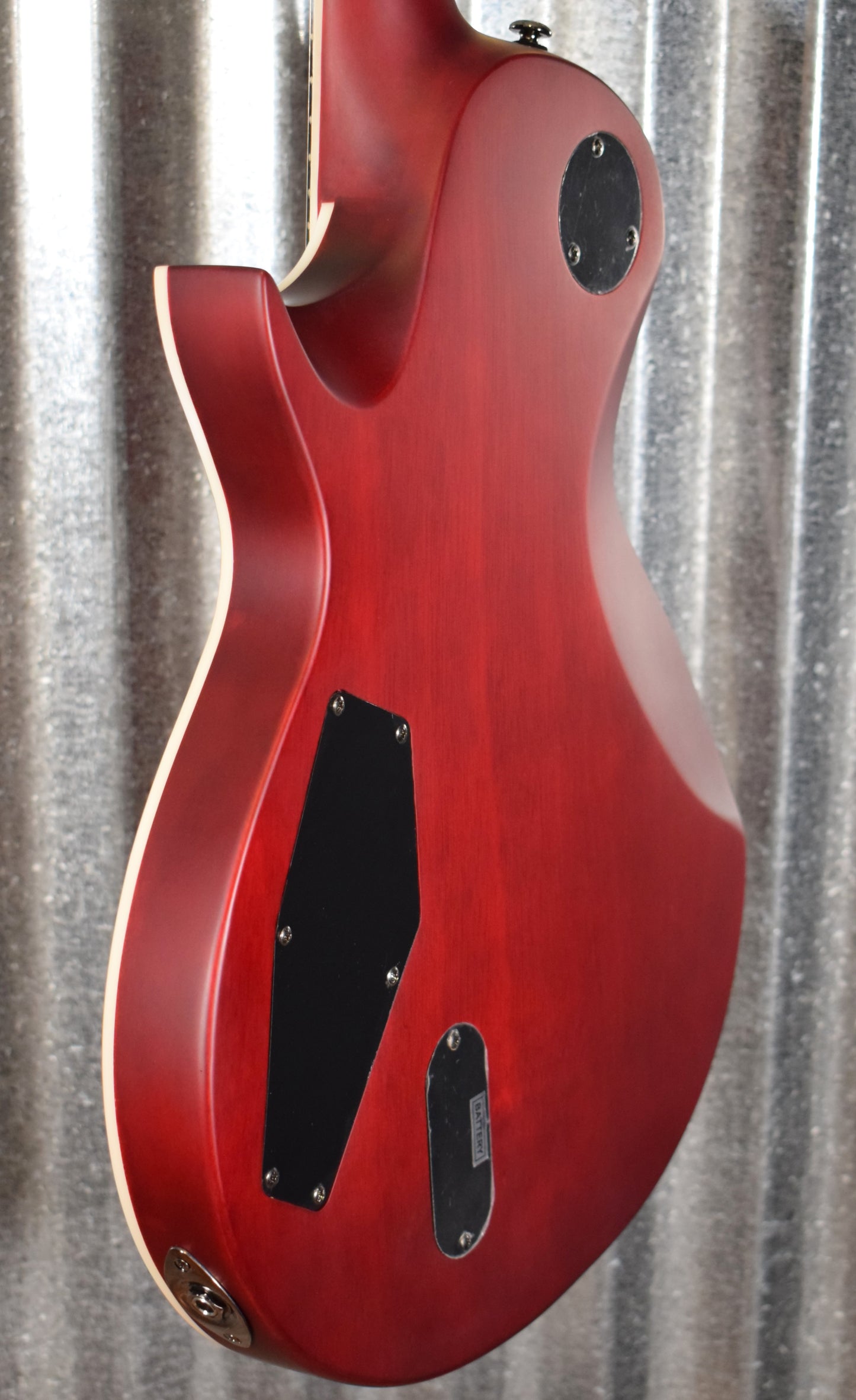 ESP LTD EC-401 Quilt Maple See Thru Black Cherry Satin Guitar LEC401QMSTBCS #2342 Used