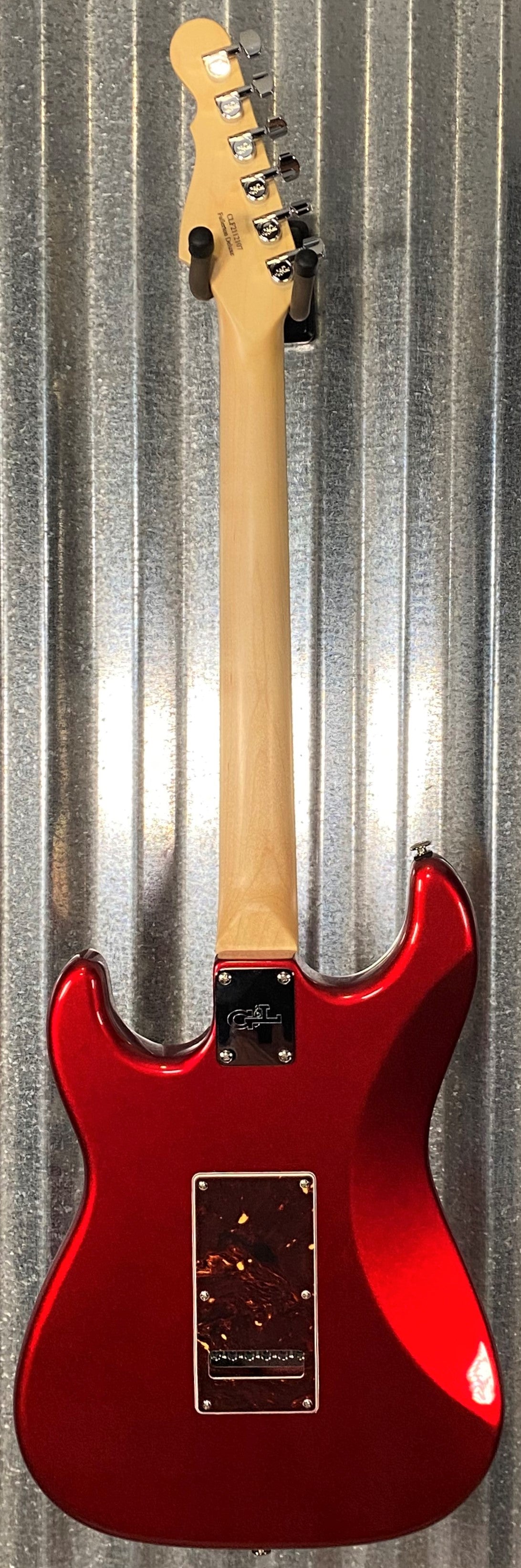 G&L USA Fullerton Deluxe S-500 Candy Apple Red Guitar & Bag S500 #2107