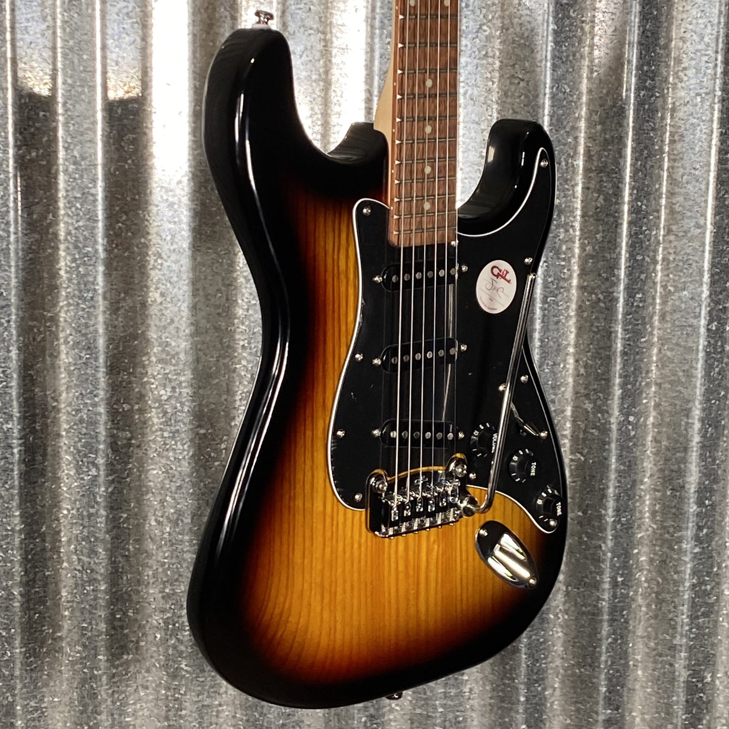 G&L Tribute Legacy 3 Tone Sunburst Guitar #7940 Used
