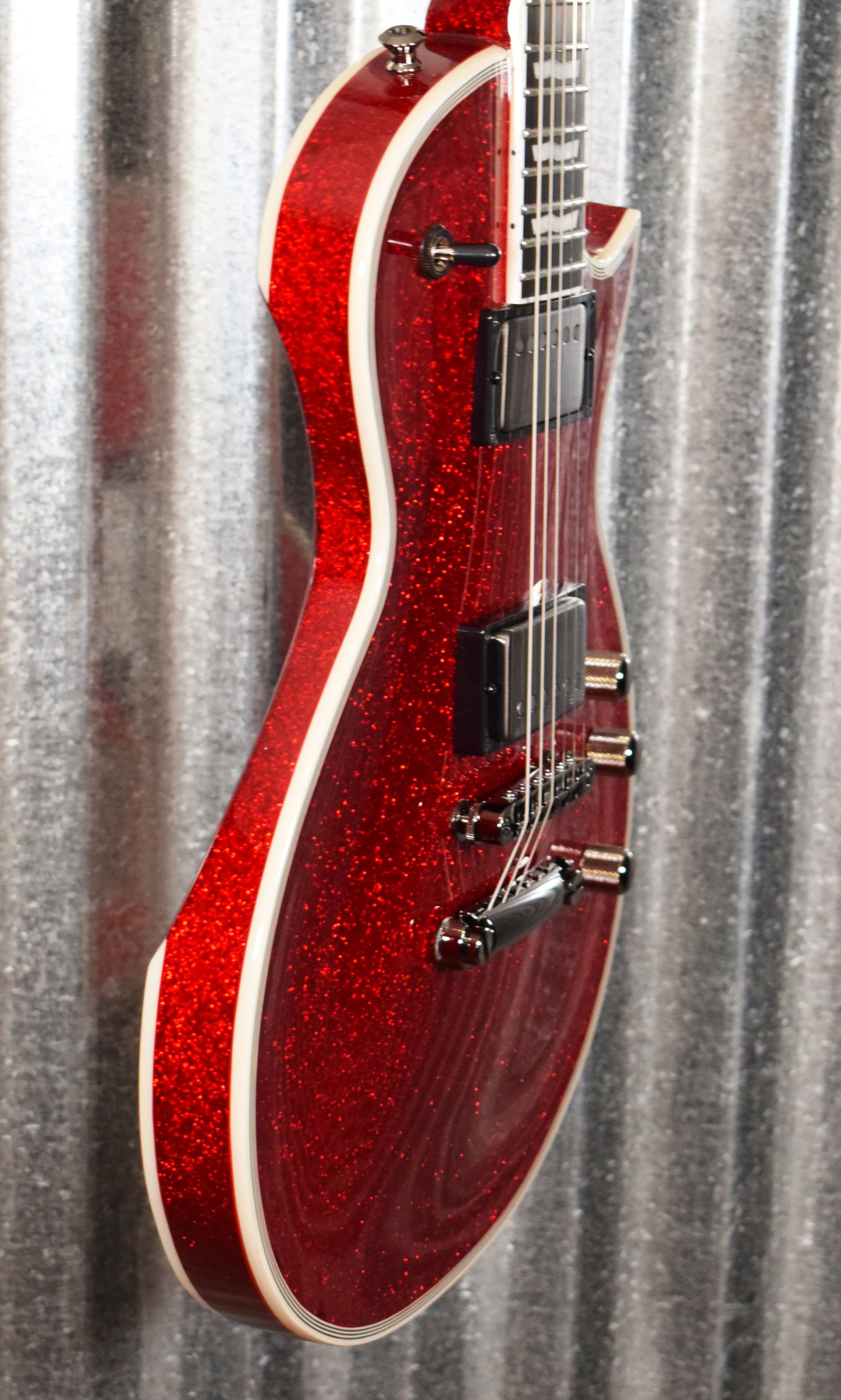 ESP E-II Eclipse DB Red Sparkle EMG Guitar & Case EIIECDBRSP Japan #ES6517193