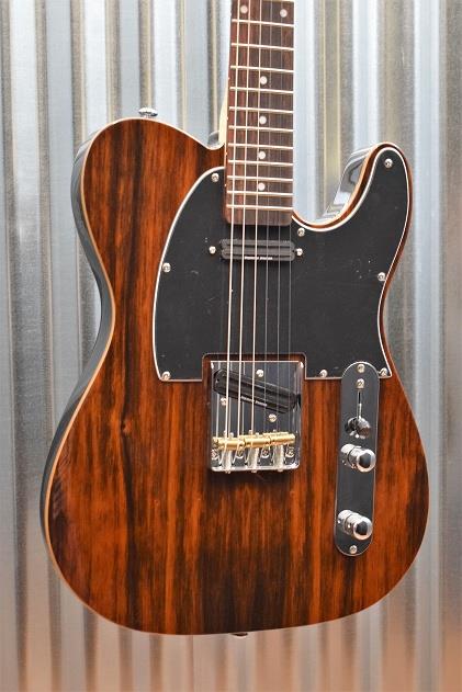 Michael Kelly CC50DLX Deluxe Striped Ebony Seymour Duncan Hot Rails Pickup & Bag