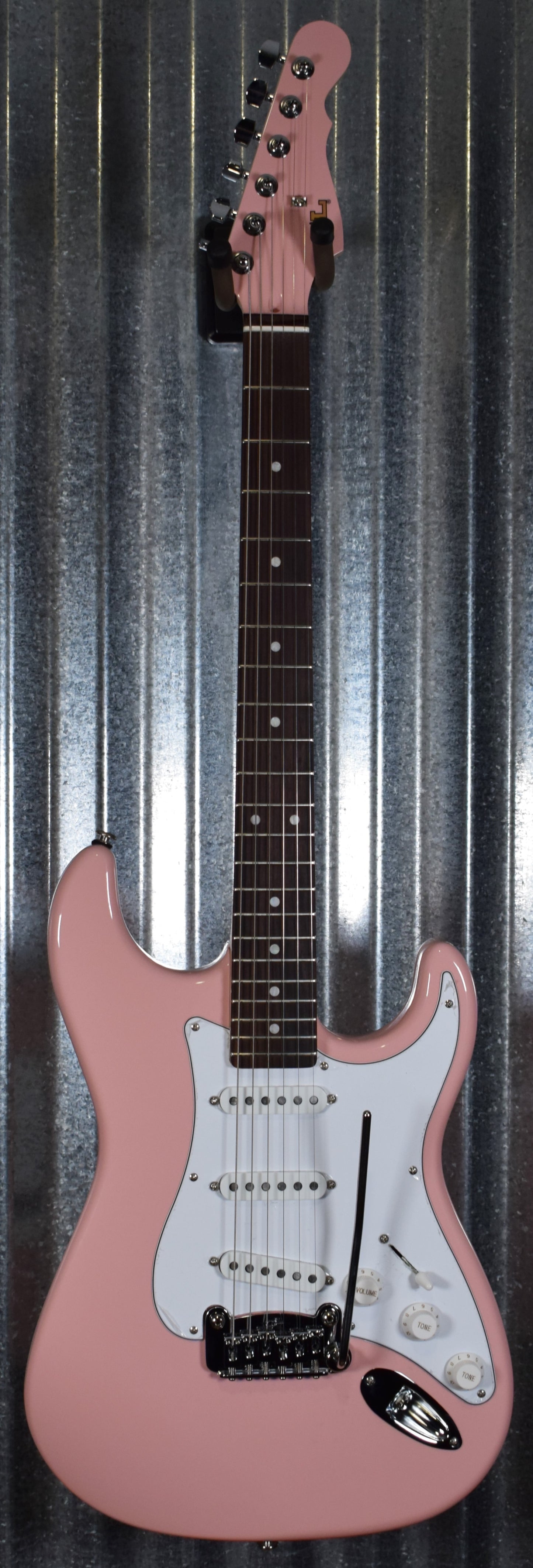 G&L USA Legacy Shell Pink Rosewood Satin Neck Guitar & Case #5350
