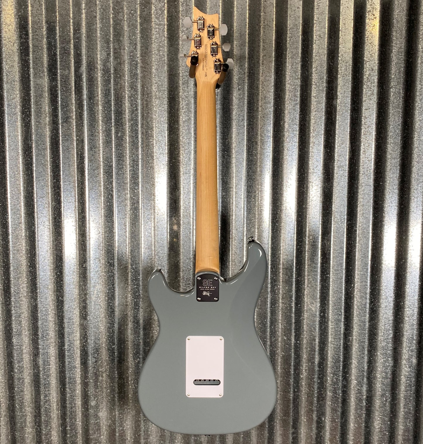 PRS Paul Reed Smith SE Silver Sky John Mayer Storm Gray Rosewood Guitar & Bag #6423