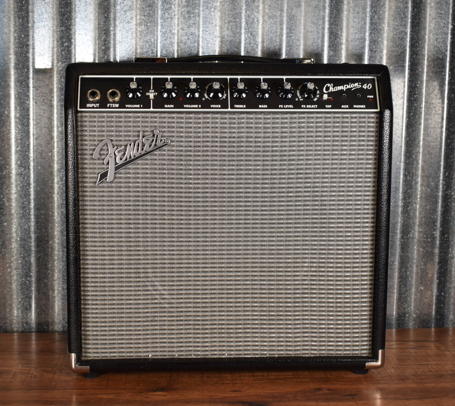 Fender Champion 40 Watt 1x12" Two Channel Guitar Combo Amplifier Used