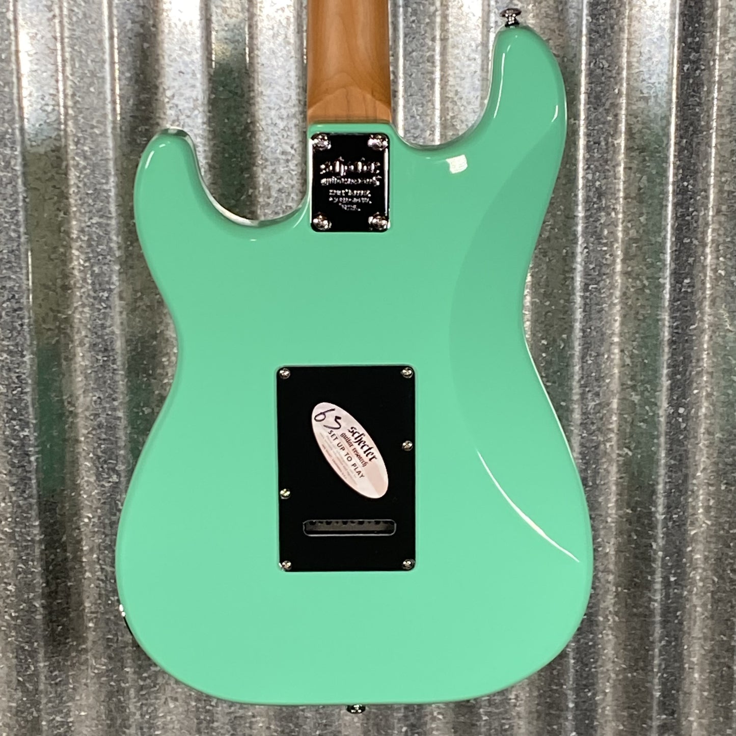 Schecter Nick Johnston Traditional Atomic Green Guitar #2785