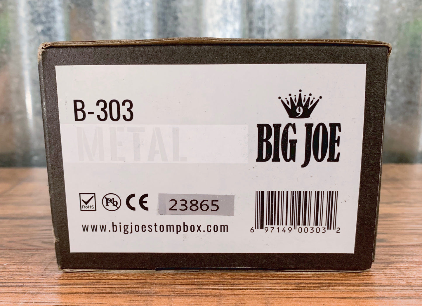 Big Joe Stomp Box Analog Metal B-303 Big Joe Series Distortion Guitar Effects Pedal