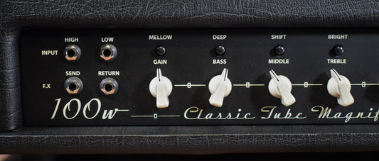 Ashdown Engineering CTM-100 100 Watt All Tube Bass Head Amplifier Demo