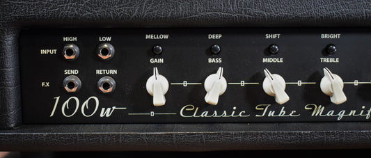 Ashdown Engineering CTM-100 100 Watt All Tube Bass Head Amplifier Demo