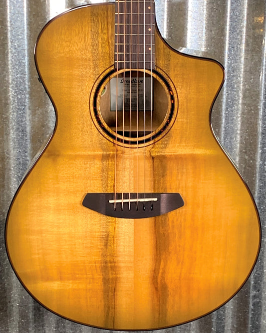 Breedlove Pursuit Exotic S Concert Sweetgrass CE Myrtlewood Acoustic Electric Guitar PSCN41CEMYMY #4518